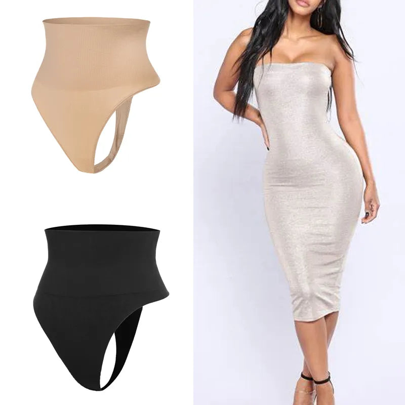 Bragas con Control de Barriga de Cintura Alta